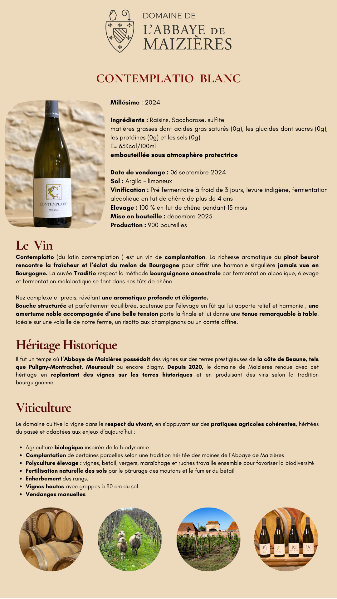 Contemplatio 2024 domaine abbaye maizieres